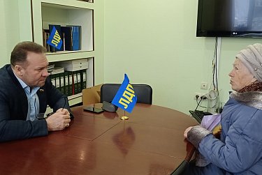 Задача депутата – работа с населением